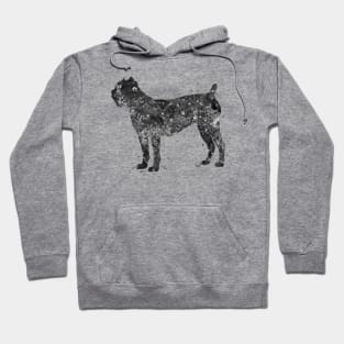 Cane corso dog black and white Hoodie